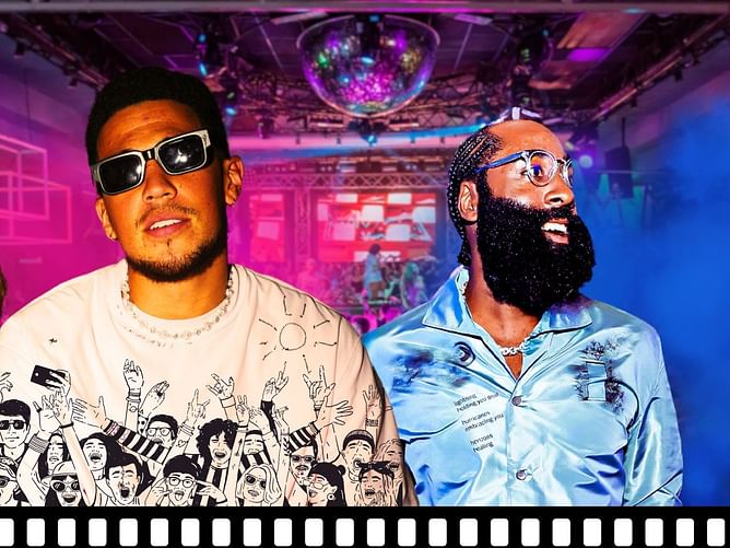 James Harden spotted partying with Devin Booker & other celebrities on 4th of July: Photos, stars & more