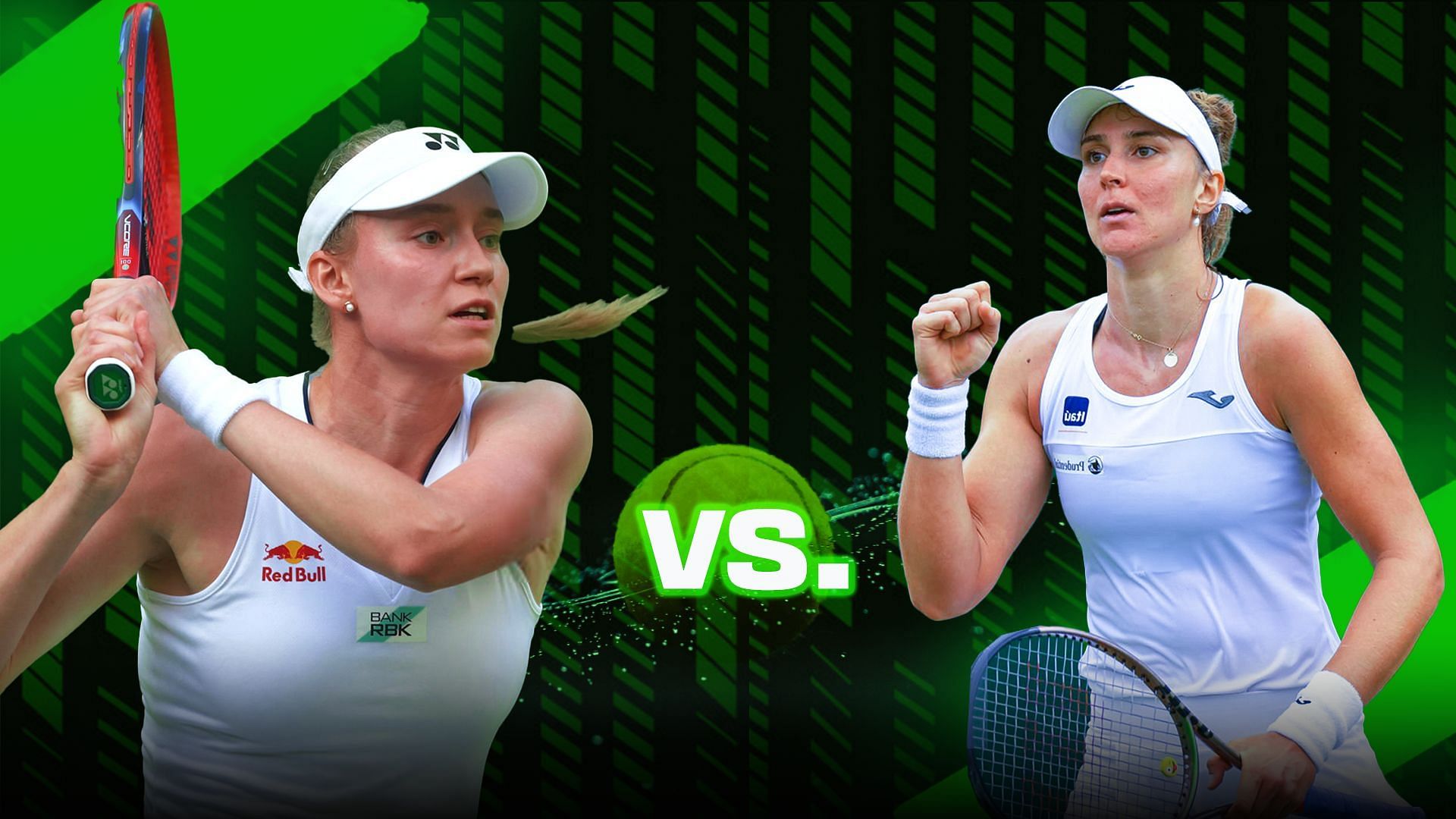 Elena Rybakina vs Beatriz Haddad Maia is one of the fourth-round matches at the 2023 Wimbledon Championships