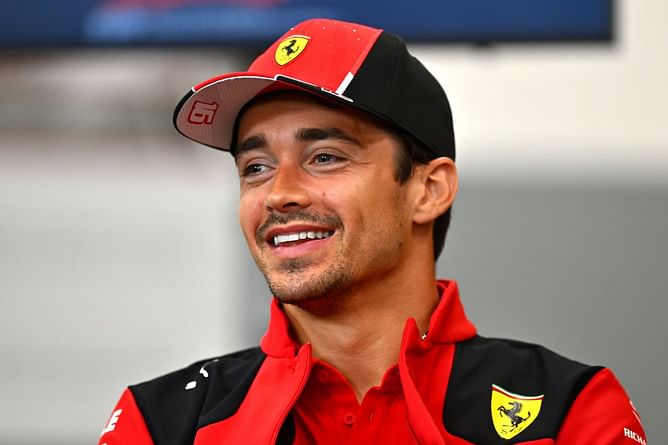 "We have a great starting position for Sunday": Charles Leclerc hopes for a wet Belgium GP main race as he starts in pole position