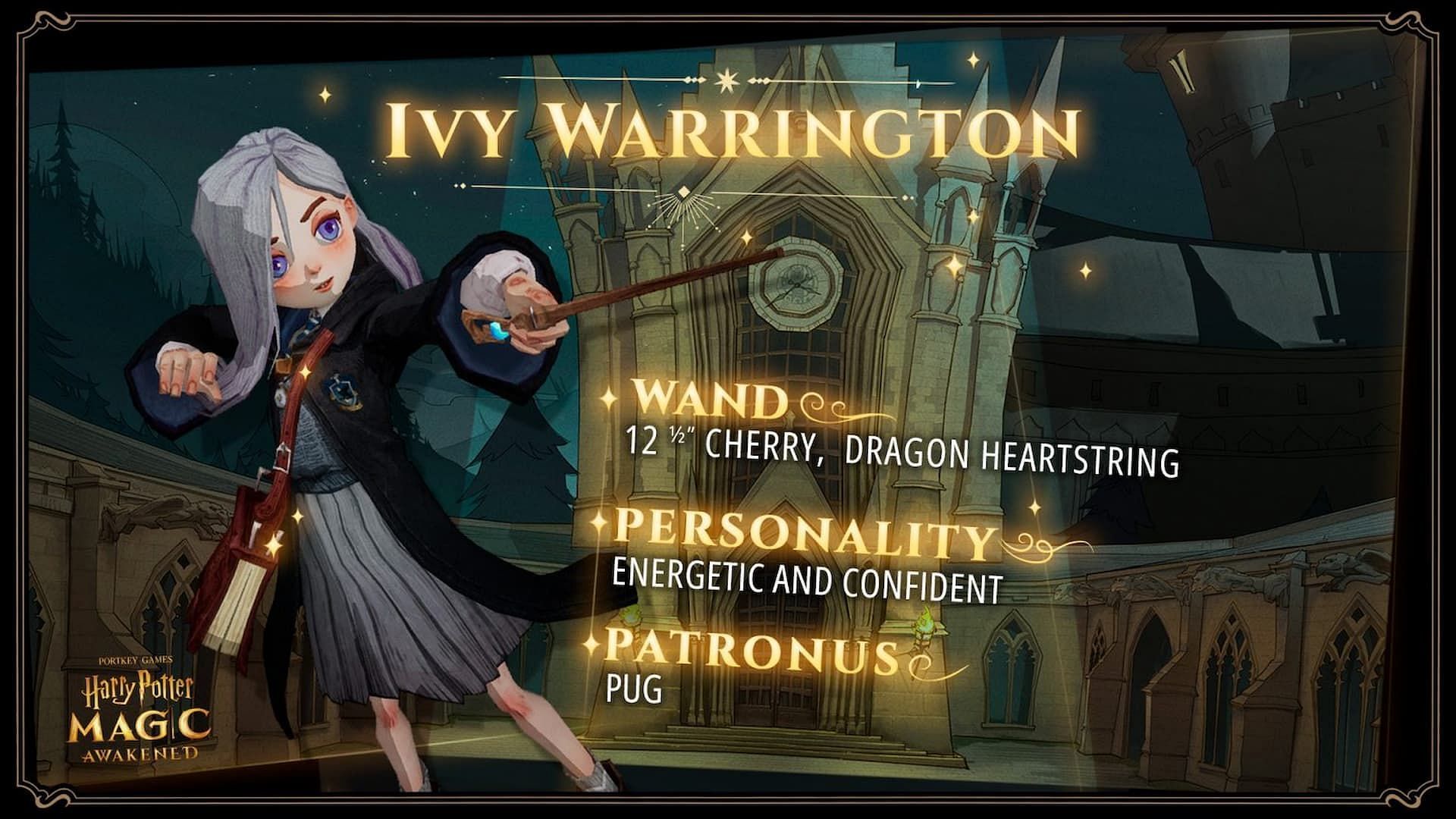Ivy Warrington is a new character in Harry Potter Magic Awakened (Image via WB Games)