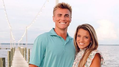 Bo Nix and his wife, Izzy Smoke