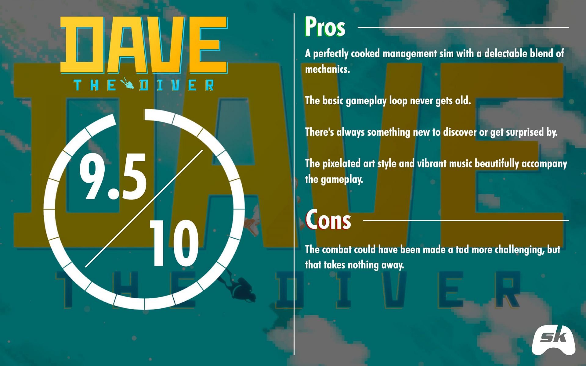 Rating Dave the Diver (Image via Sportskeeda)