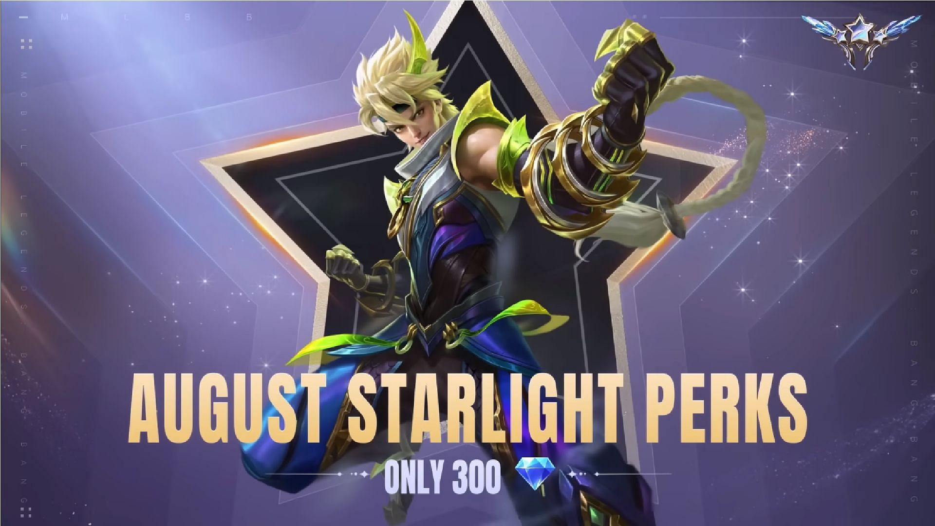 The cost of Starlight Pass in August (Image via Moonton)