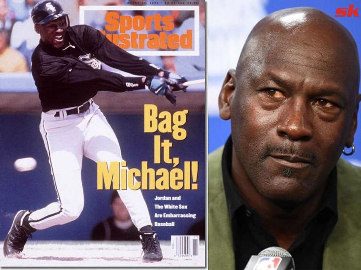 Michael Jordan was unimpressed with Sports Illustrated mocking his baseball team