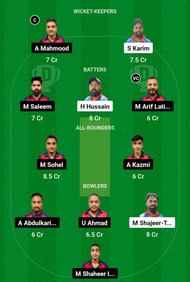 ATB vs ASR Dream11 Prediction, Match 59, Grand League Team
