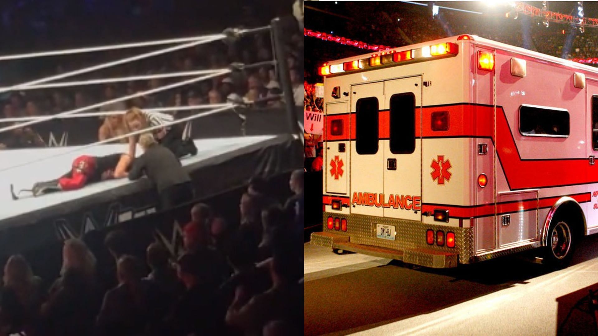 An unfortunate situation at WWE Live in Salisbury.