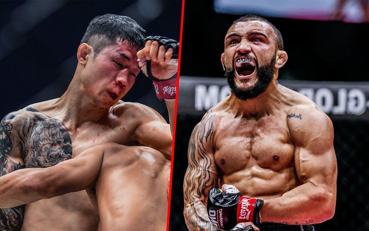 Kim Jae Woong (Left) faces John Lineker (Right) at ONE Fight Night 13
