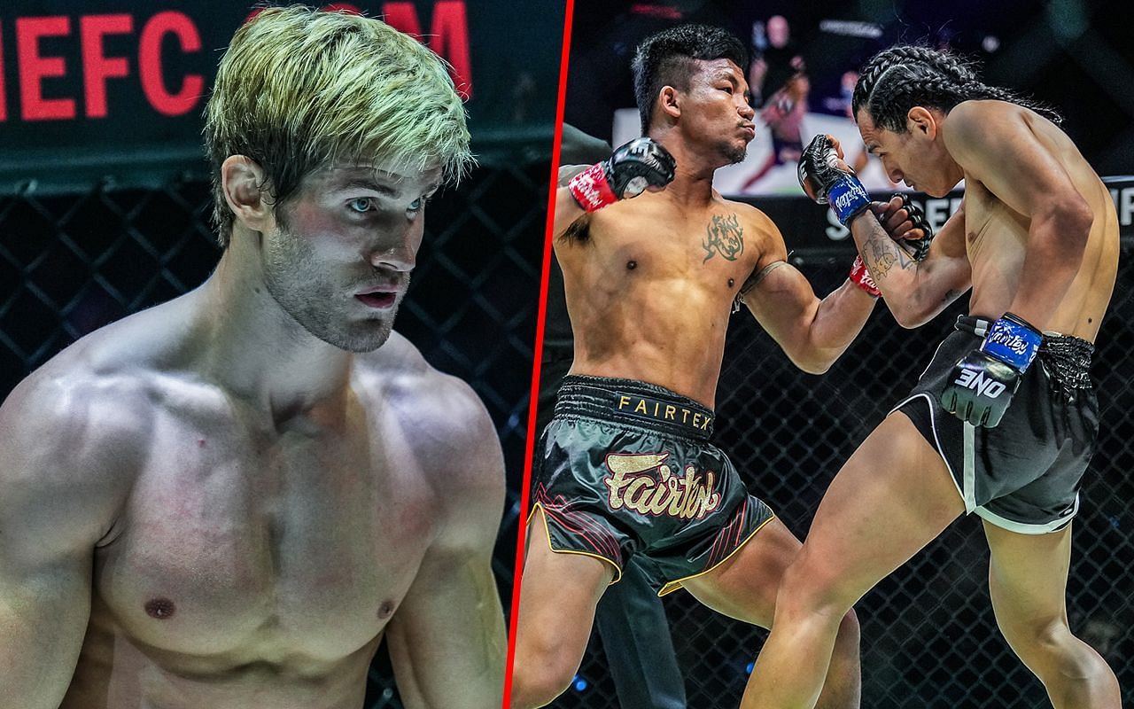 Sage Northcutt (Left) is a big fan of Rodtang (Right)