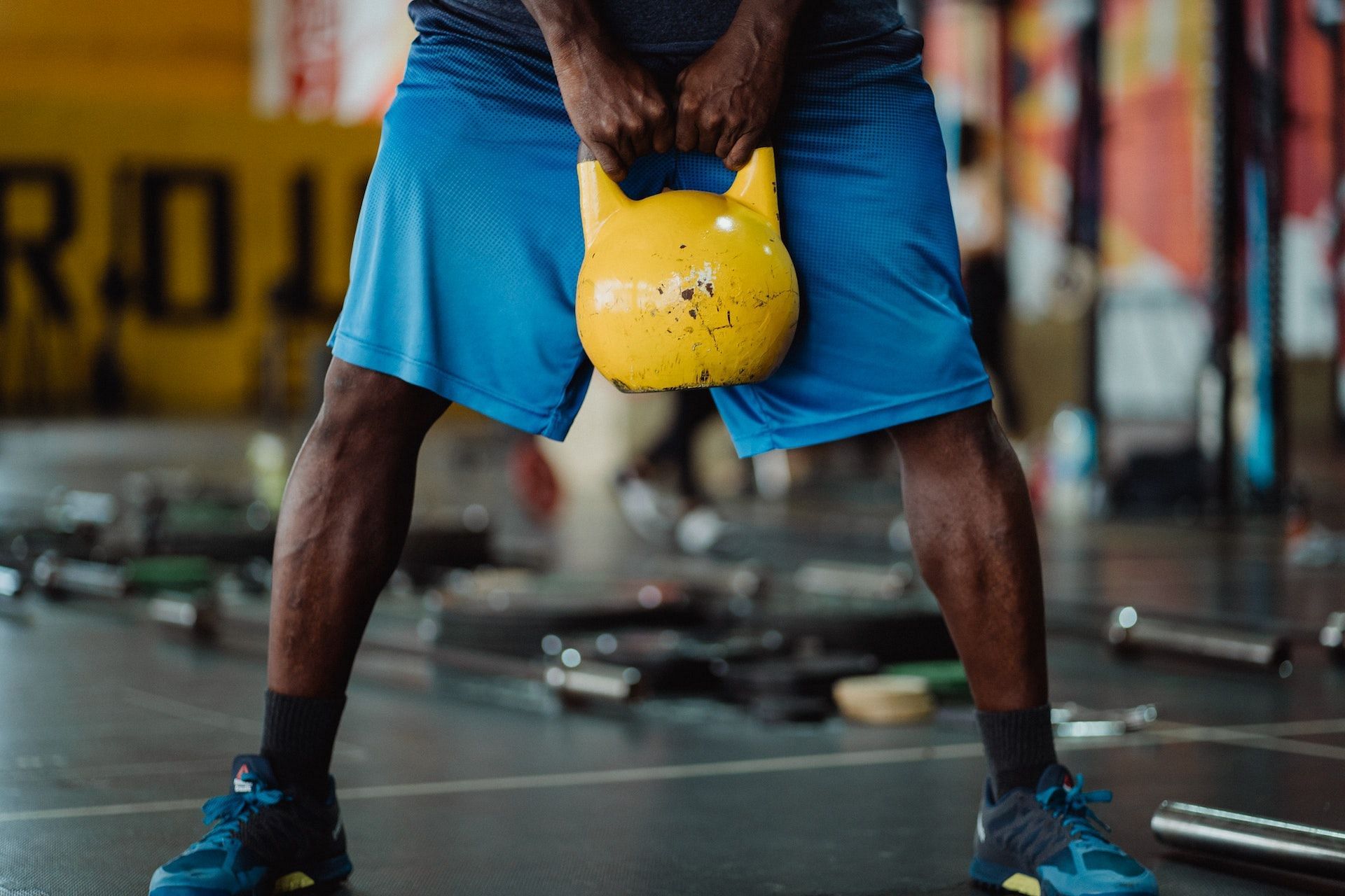 The single-leg kettlebell deadlift is great for people with balance issues. (Photo via Pexels/Ketut Subiyanto)