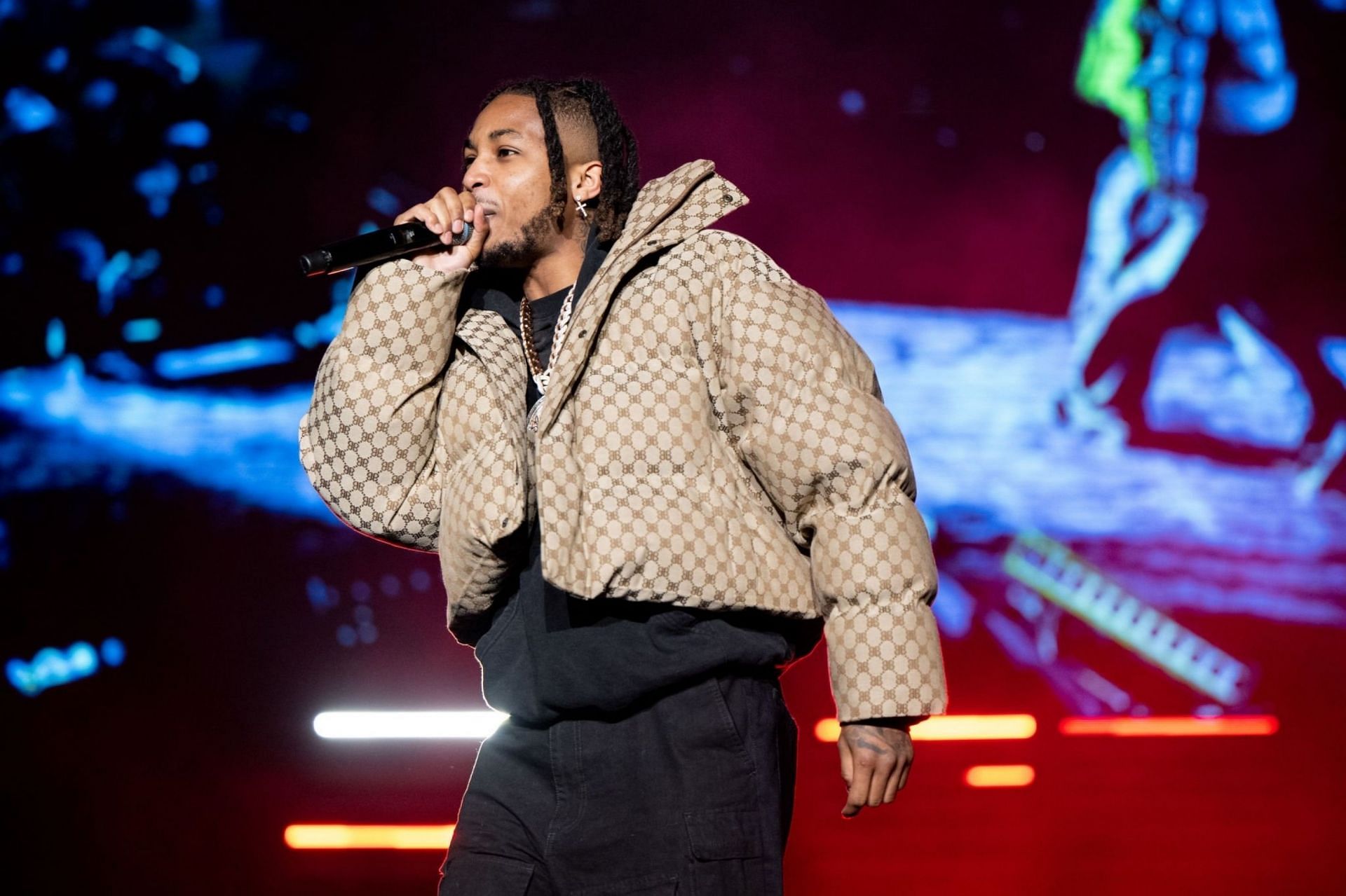 DDG  day 3 of Rolling Loud Los Angeles at Hollywood Park Grounds  in Inglewood, California on March 05, 2023 (Image via Getty Images)