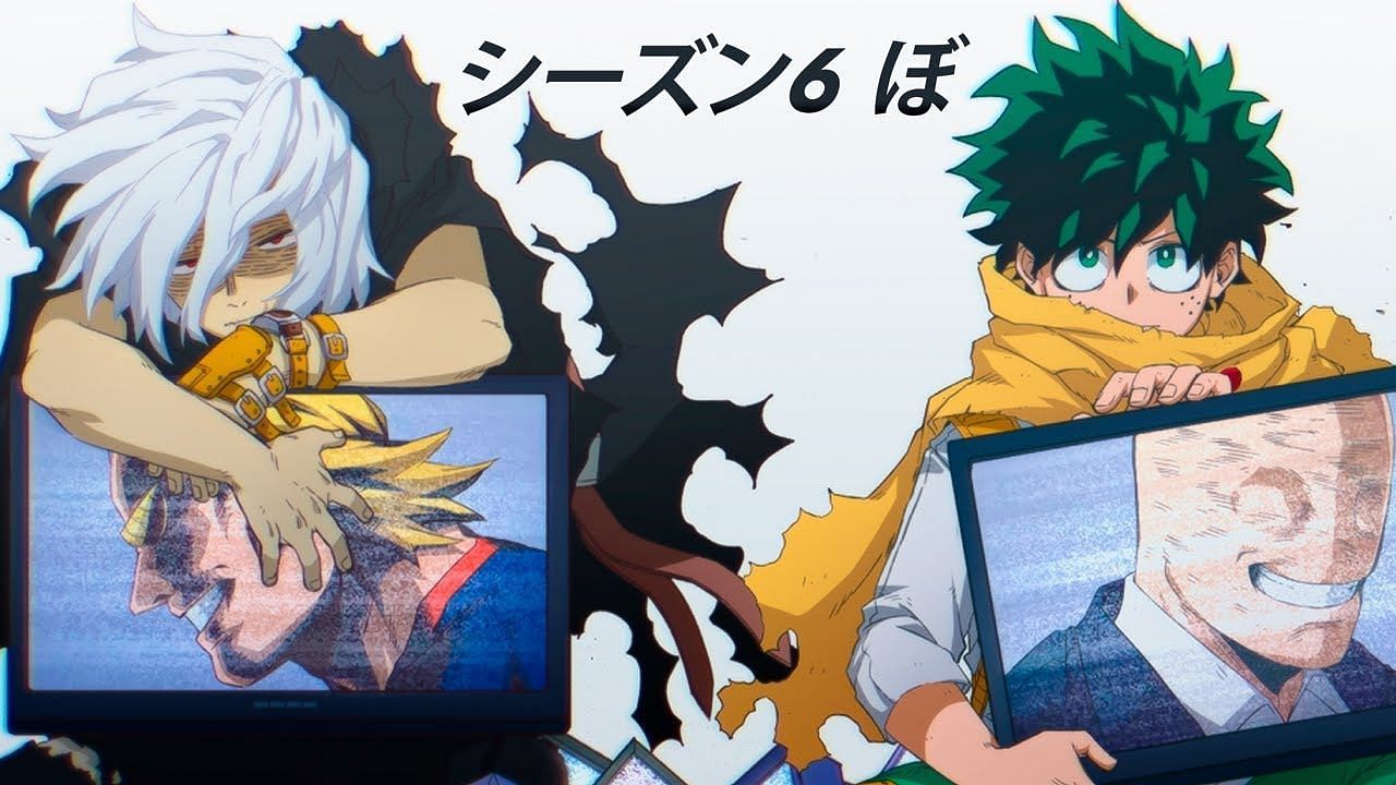 Shigaraki and Deku (Image via Bones Studio)