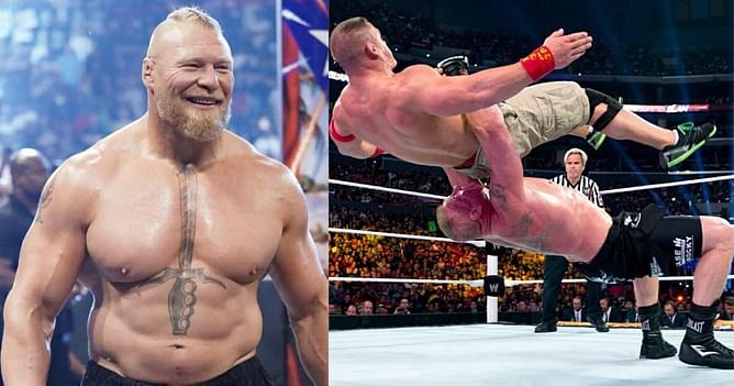 Origin of WWE Superstar Brock Lesnar's "Suplex City" phrase revealed