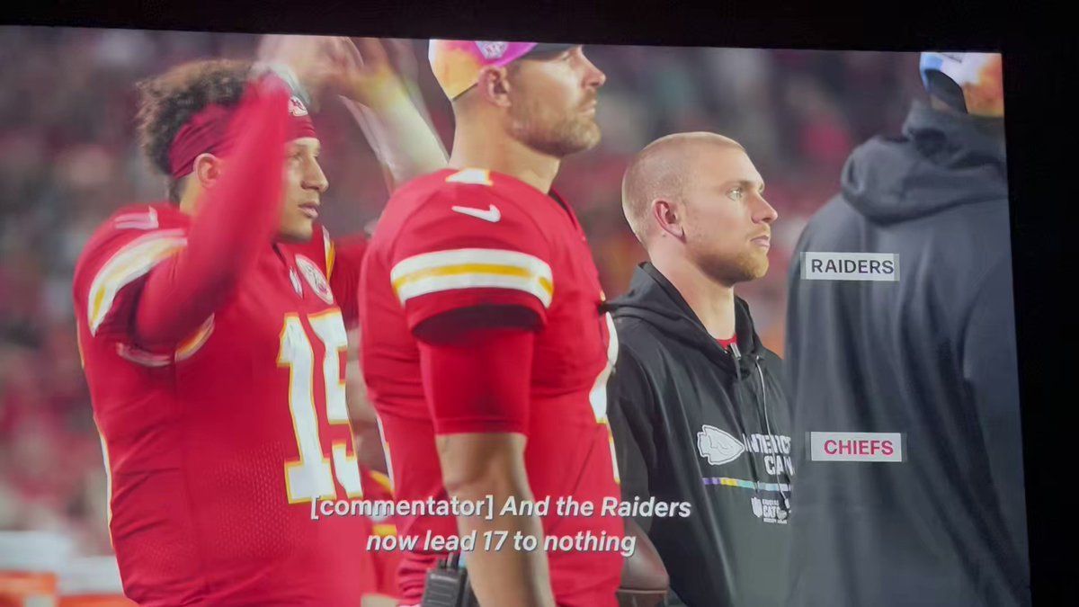 Patrick Mahomes shown humbling Raiders' Maxx Crosby in Netflix