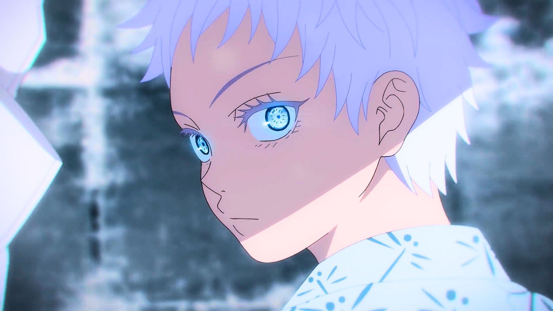 Satoru Gojo seen as a kid in Jujutsu Kaisen season 2 episode 3 (Image via Mappa)