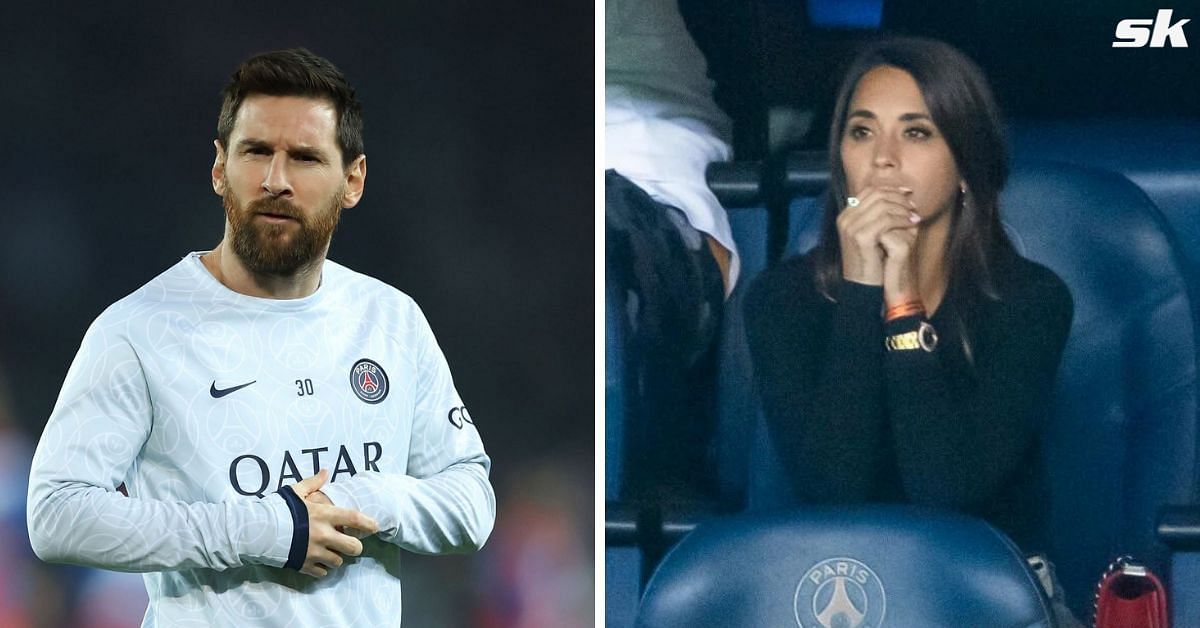 Lionel Messi and Antonela Roccuzzo