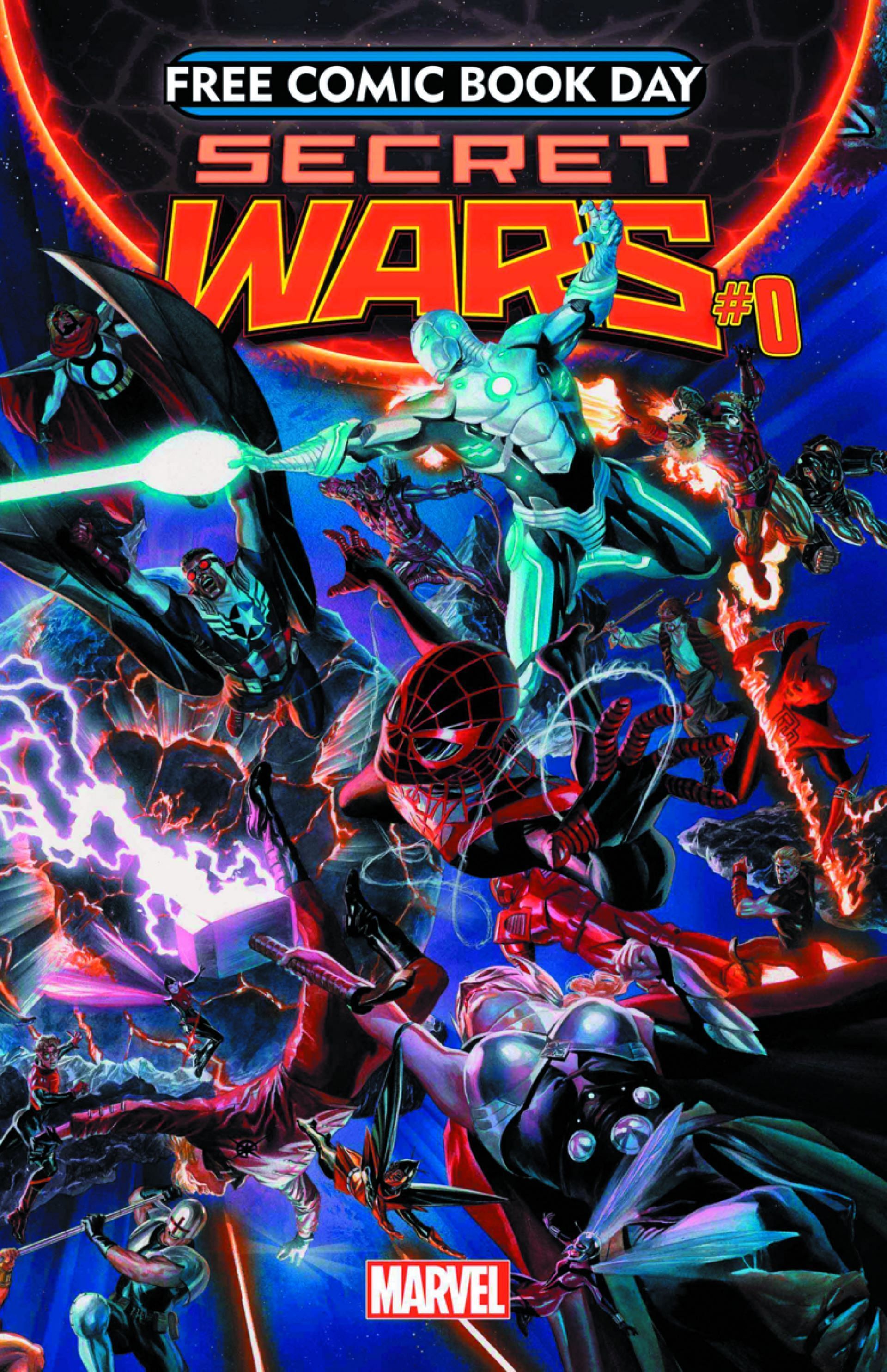 Secret Wars 2015 Free Comic Book Day cover (Image via Marvel)