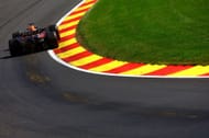 Max Verstappen in the Belgian GP