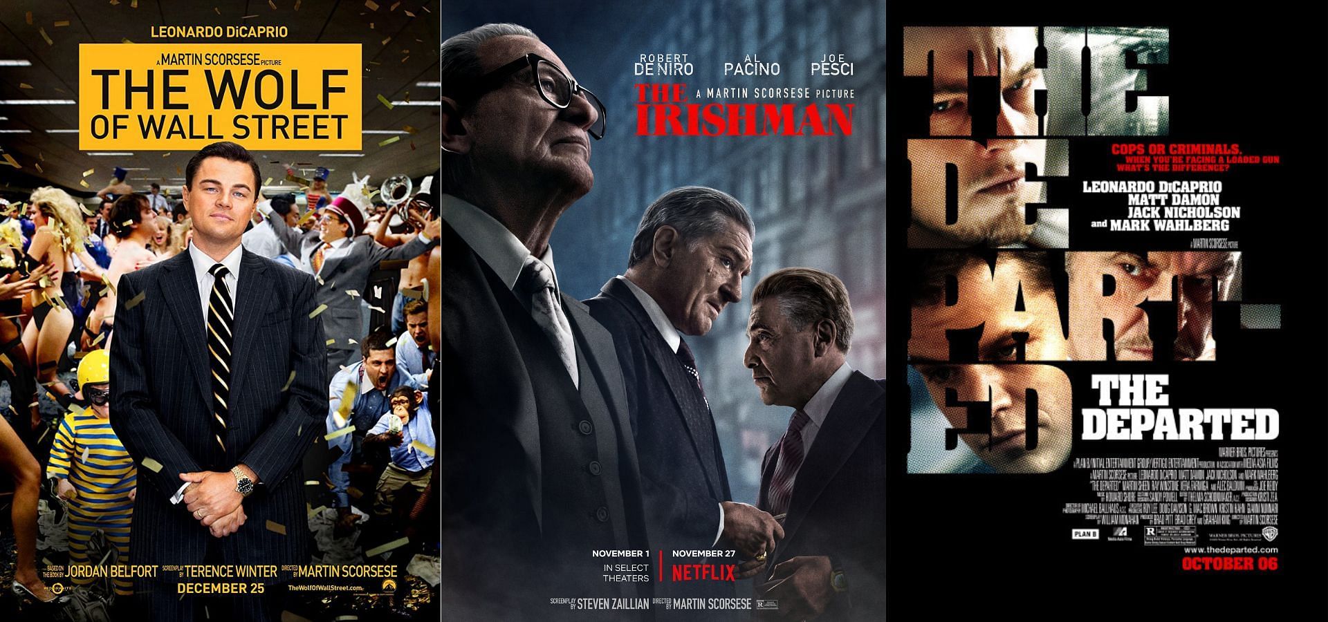 Best films by Martin Scorsese (Images via IMDb)