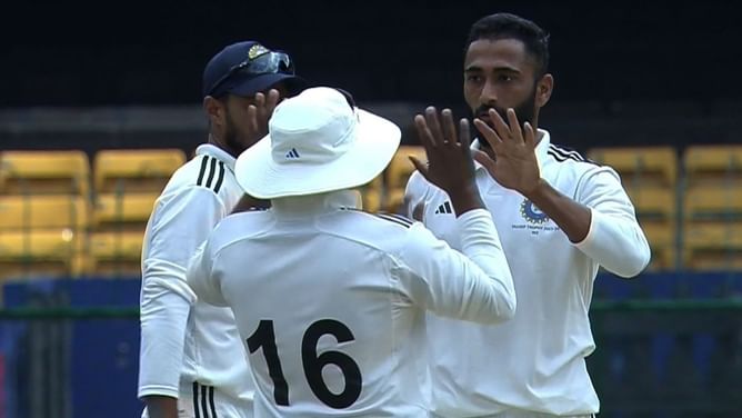 Duleep Trophy 2023 Final, Day 3: Kaverappa takes 7, but West Zone strike back with the ball