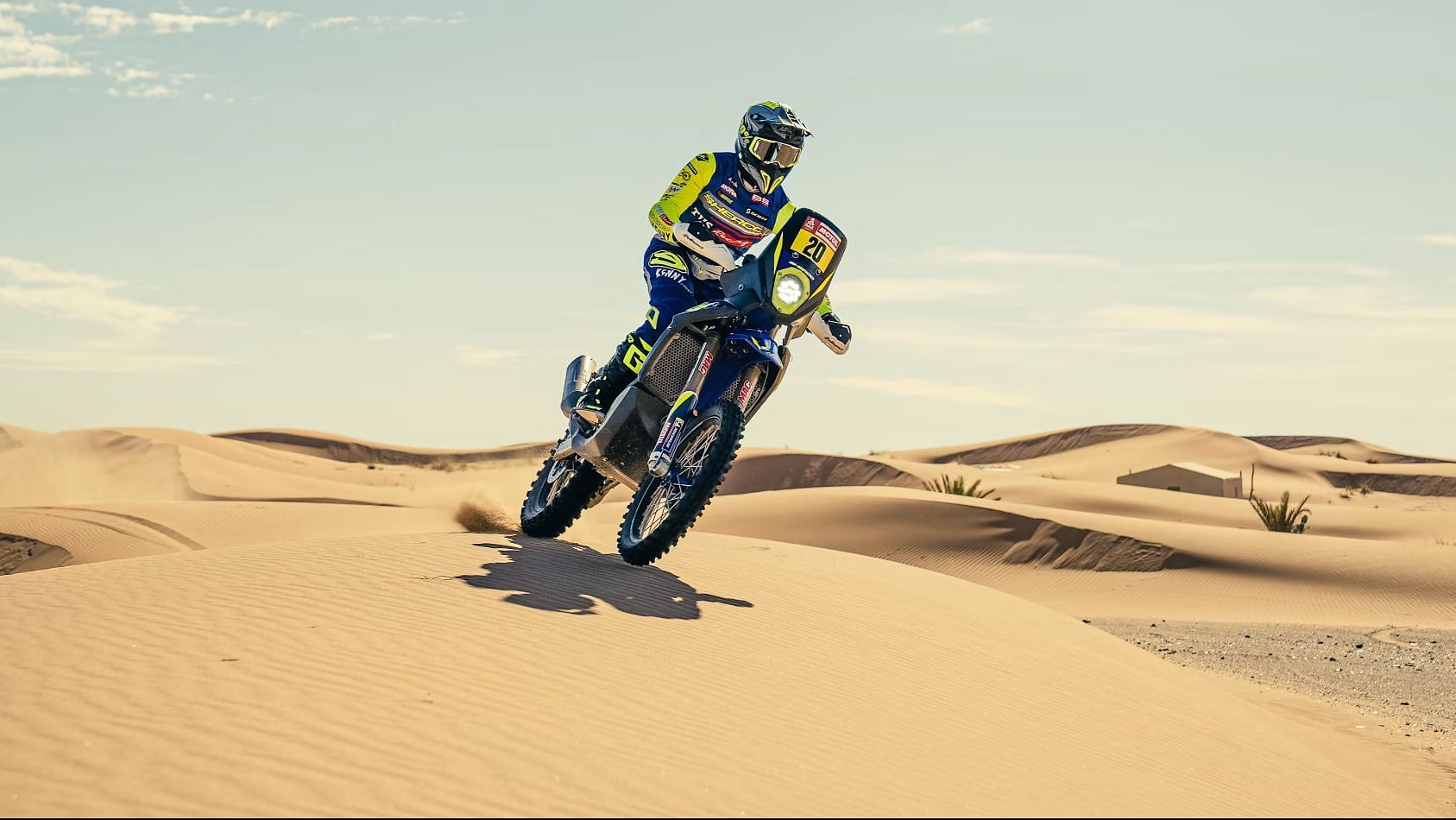 Harith Noah during the Dakar rally (Image: Red Bull)