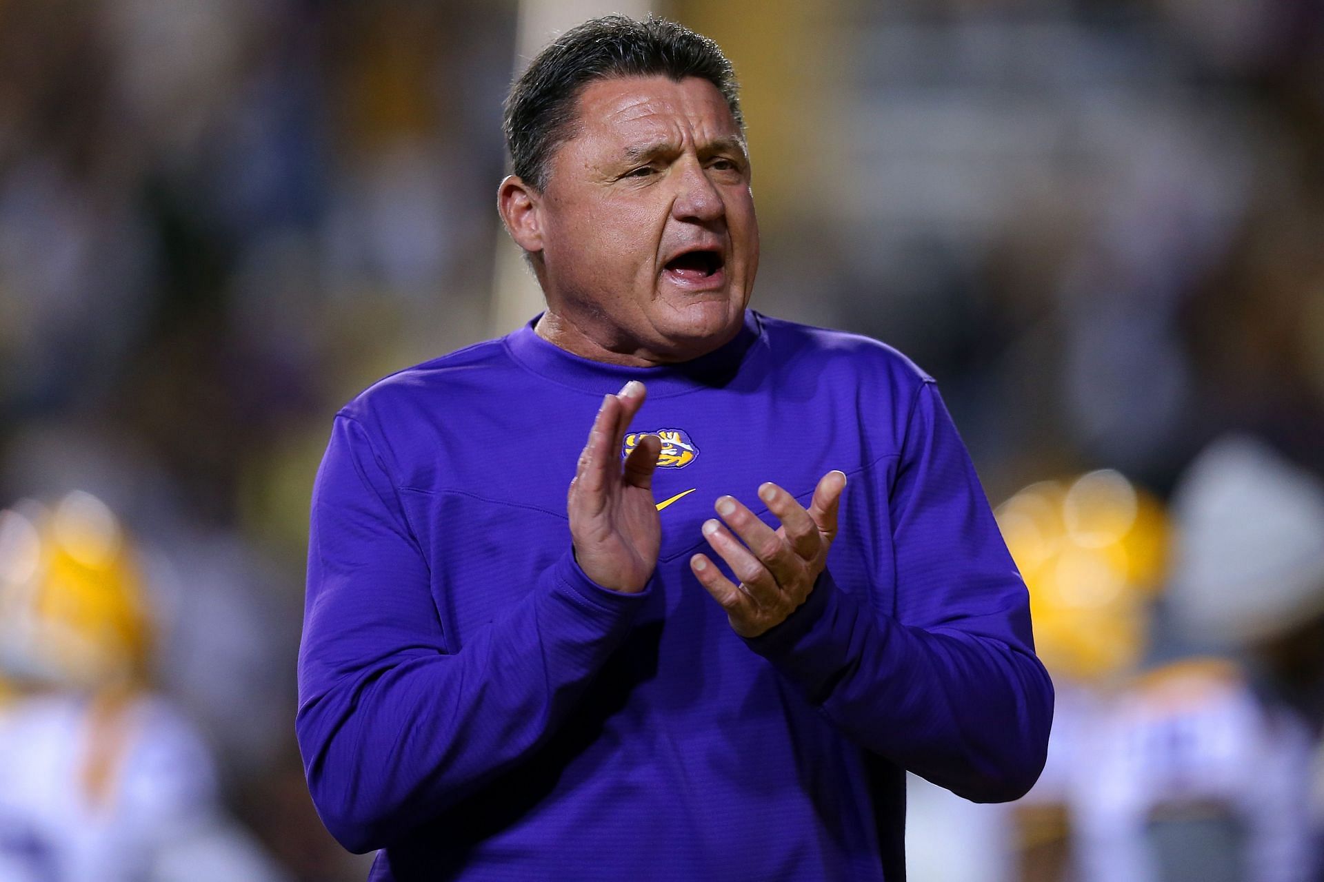 Is Ed Orgeron a head coach candidate at Northwestern?
