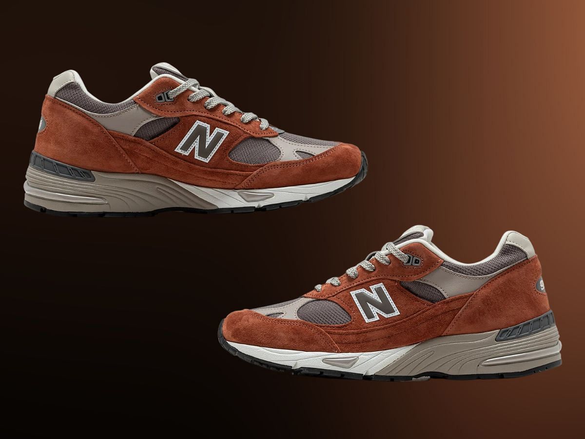 New Balance 991 Made In UK &ldquo;Sequoia&rdquo; sneakers (Image via NB)