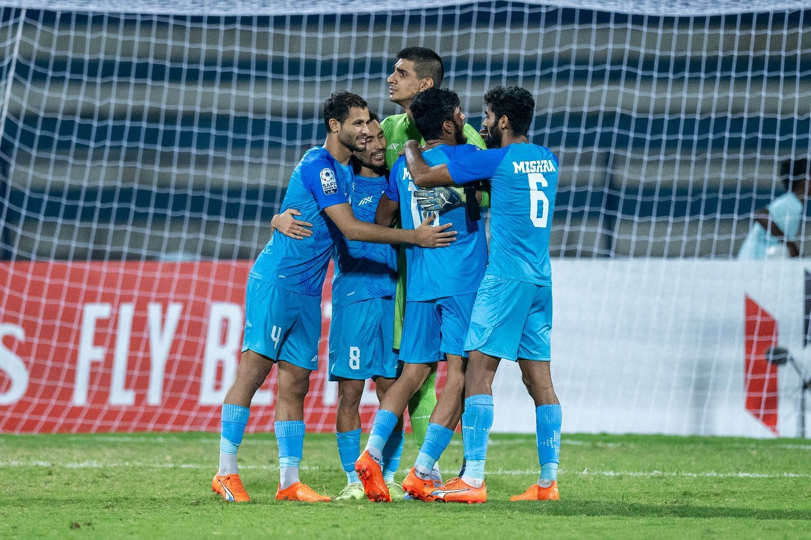 The Blue TIgers qualified for the finals of the SAFF Championship 2023 (Image courtesy: AIFF Media)