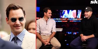 Roger Federer shouldn't have been let in at Wimbledon even with his ID card, jokes Andy Roddick