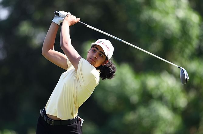 Diksha Dagar displays resilience and success at Aramco Series London Golf Tournament