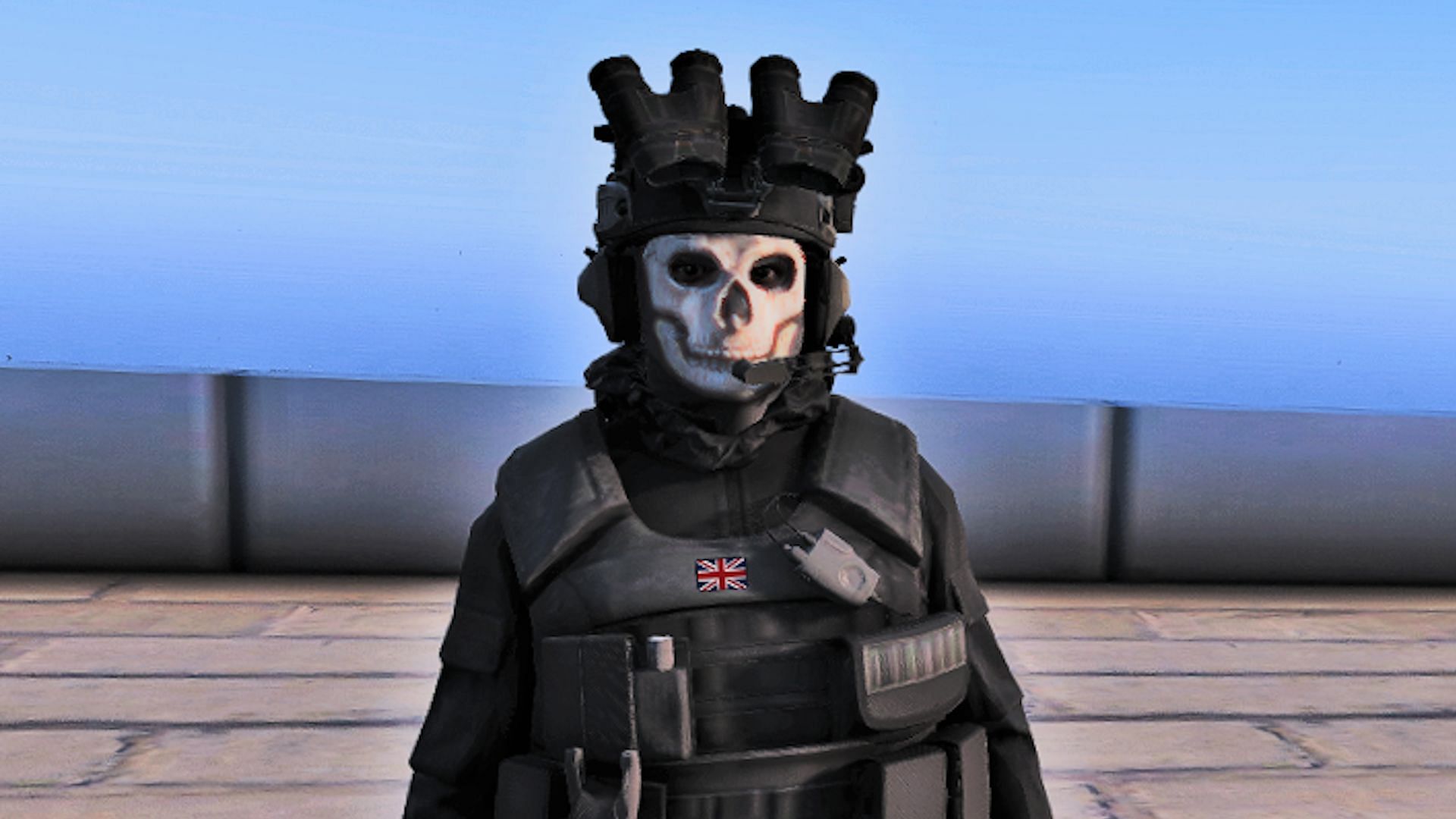 Ghost from Call of duty MW2 2022 for Skin Control 