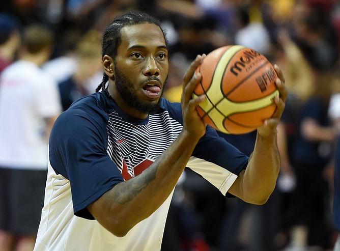 Why is Kawhi Leonard not playing for Team USA in FIBA World Cup 2023?