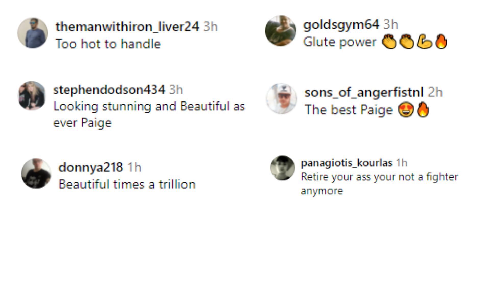 Instagram comments