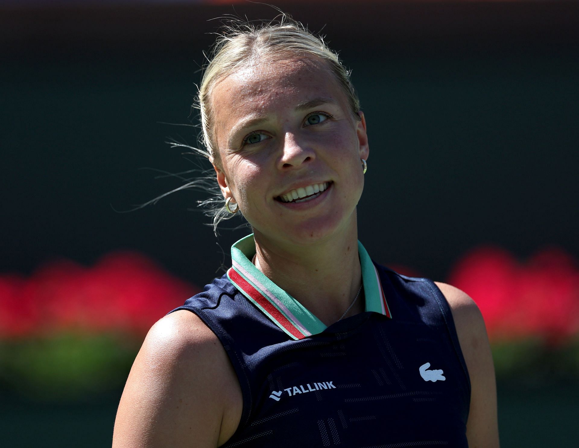 Anett Kontaveit at the BNP Paribas Open