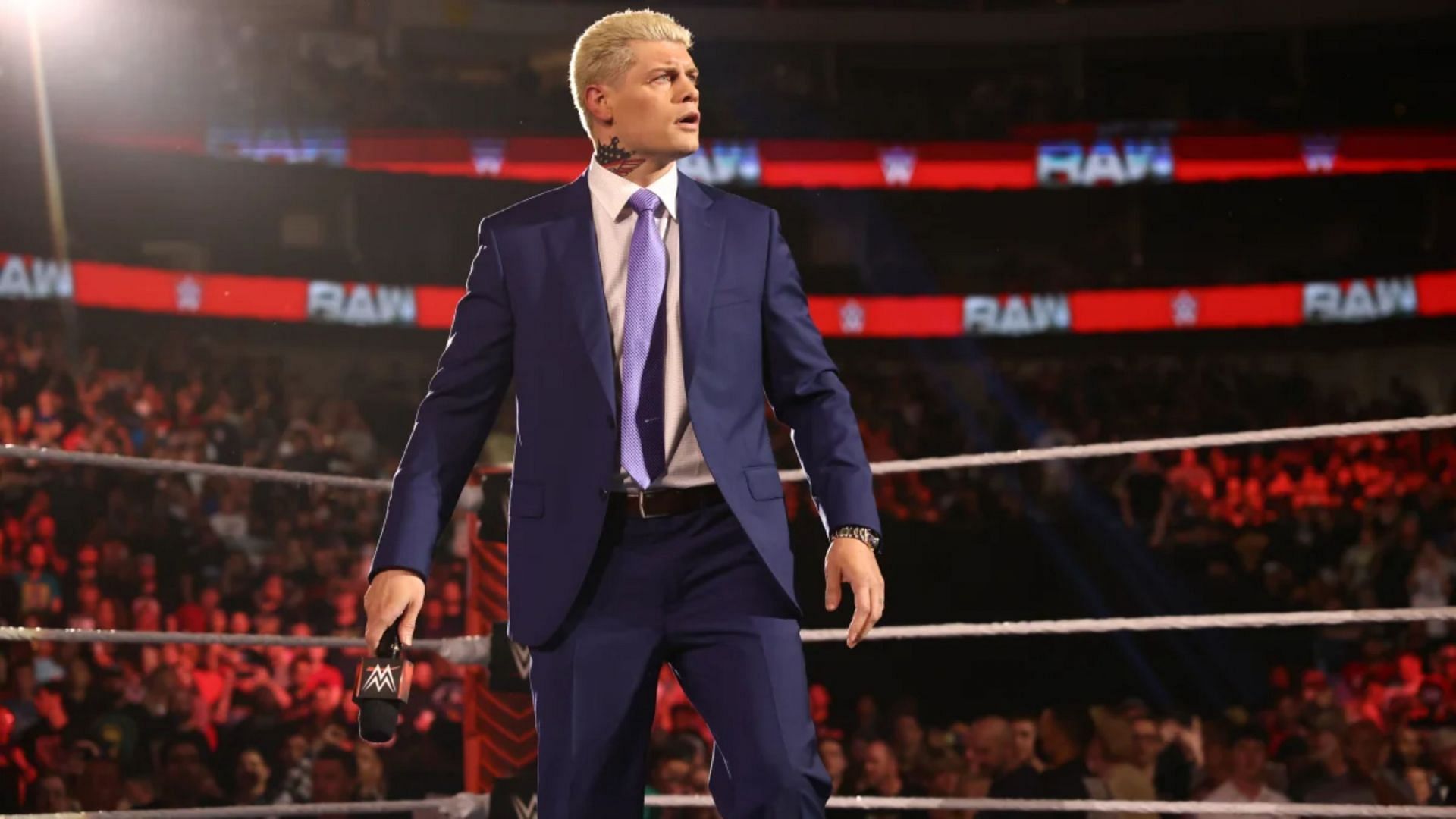 Cody Rhodes is currently active on WWE RAW