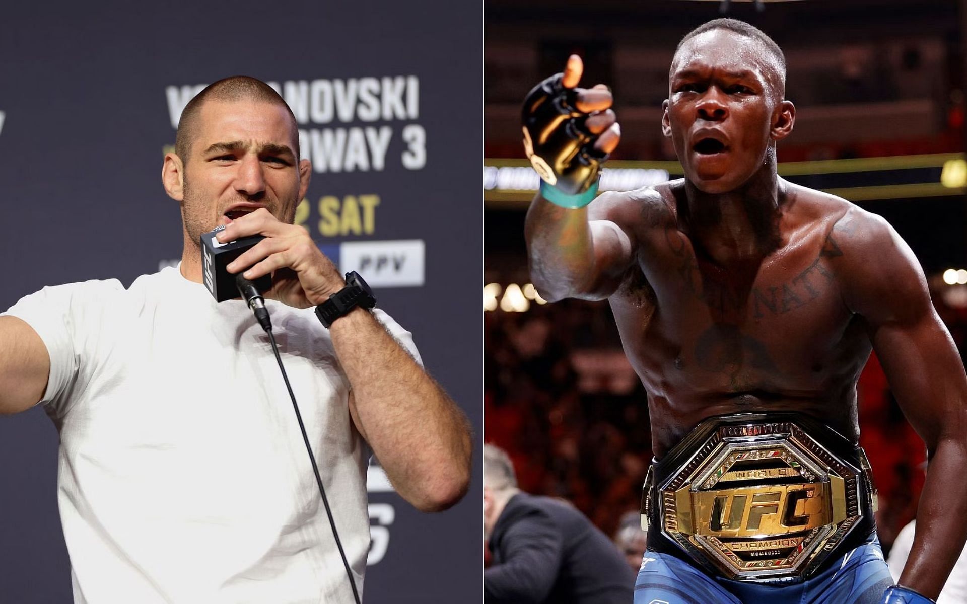 Sean Strickland may not fight Israel Adesanya after all [Image Credit: Getty]