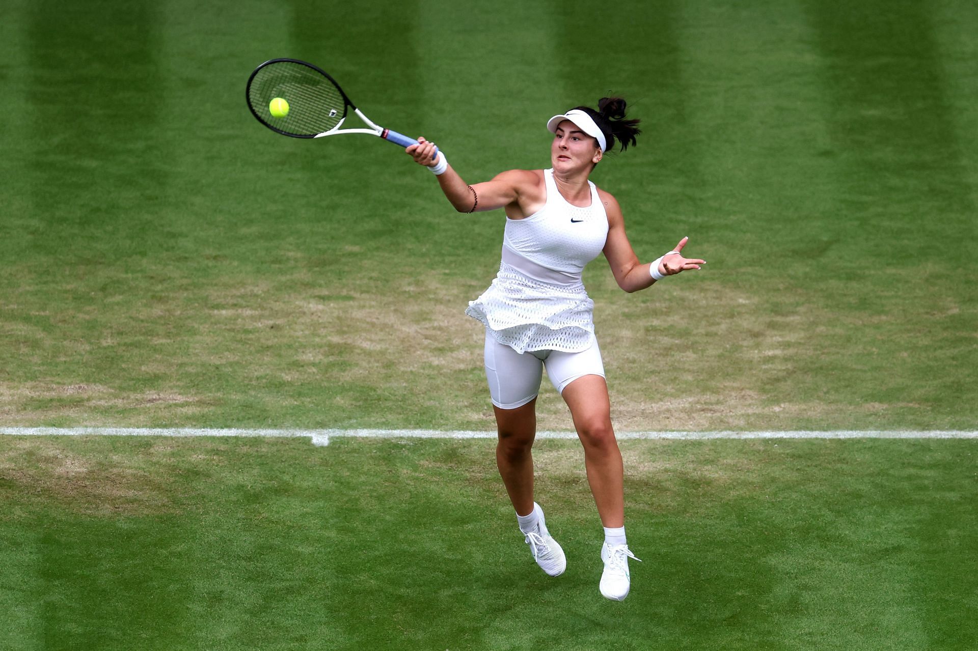 Bianca Andreescu at the 2023 Wimbledon Championships