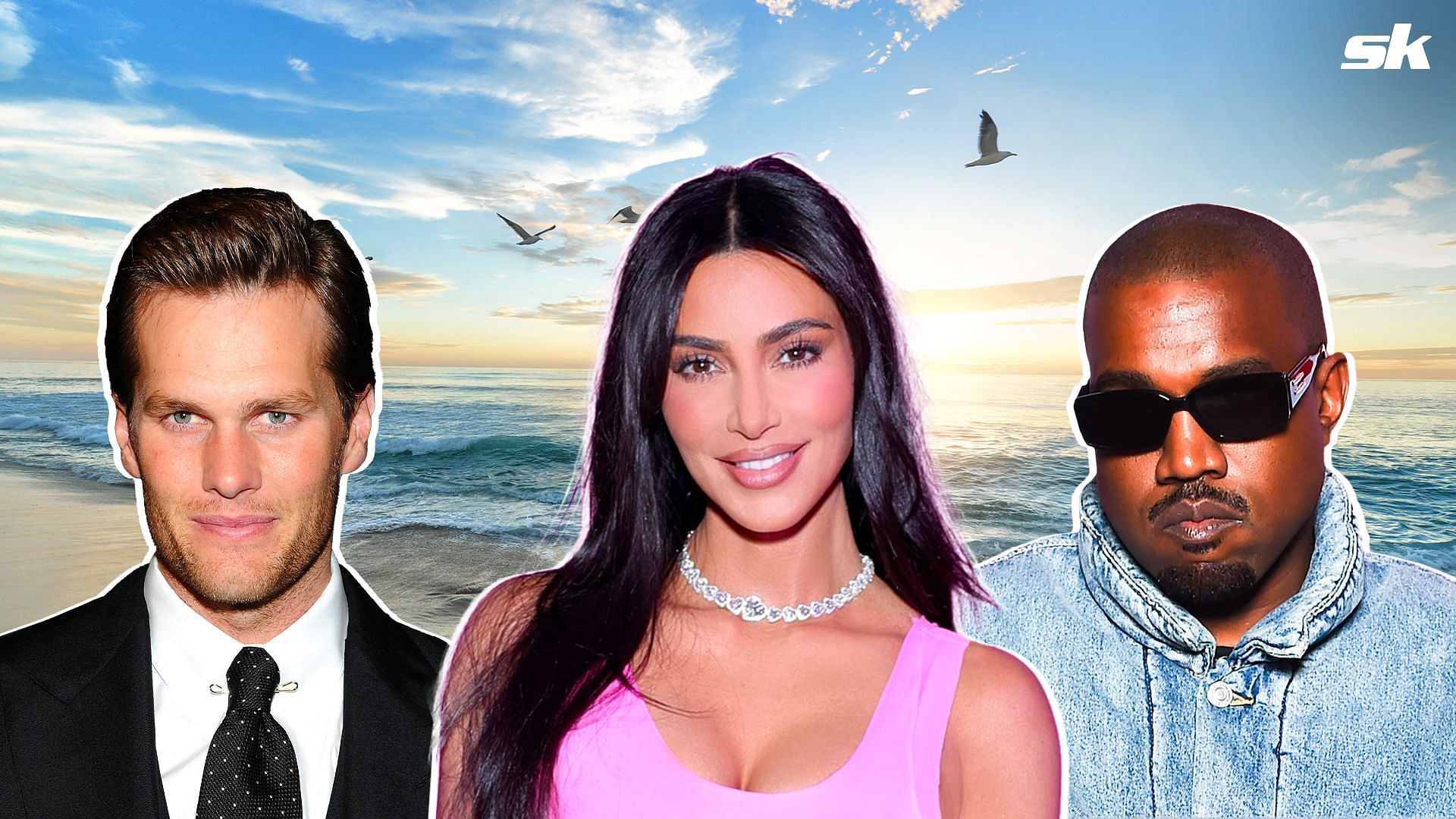 Tom Brady x Kim Kardashian report gets slammed by fans for dragging Kanye West into discourse