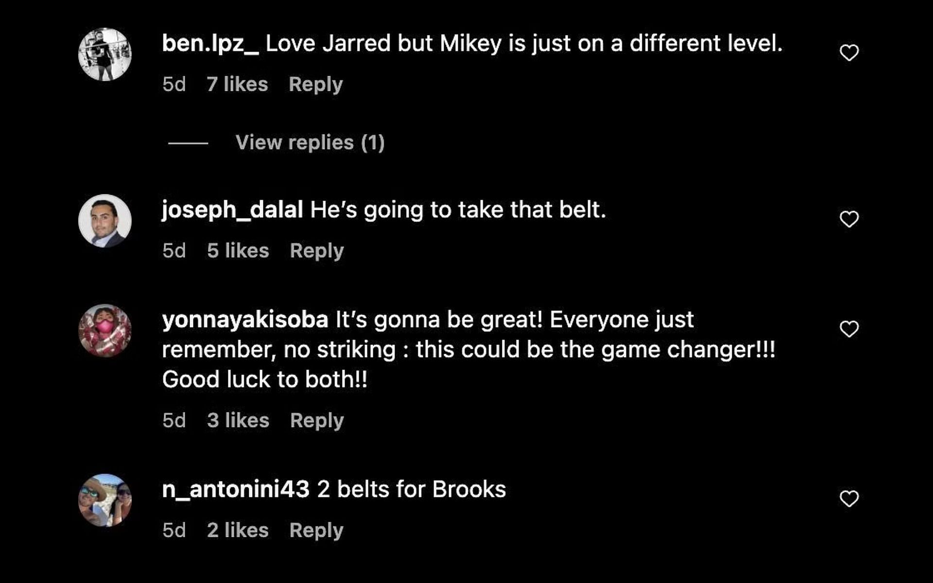 Comments on ONE Championship&#039;s video of Jarred Brooks