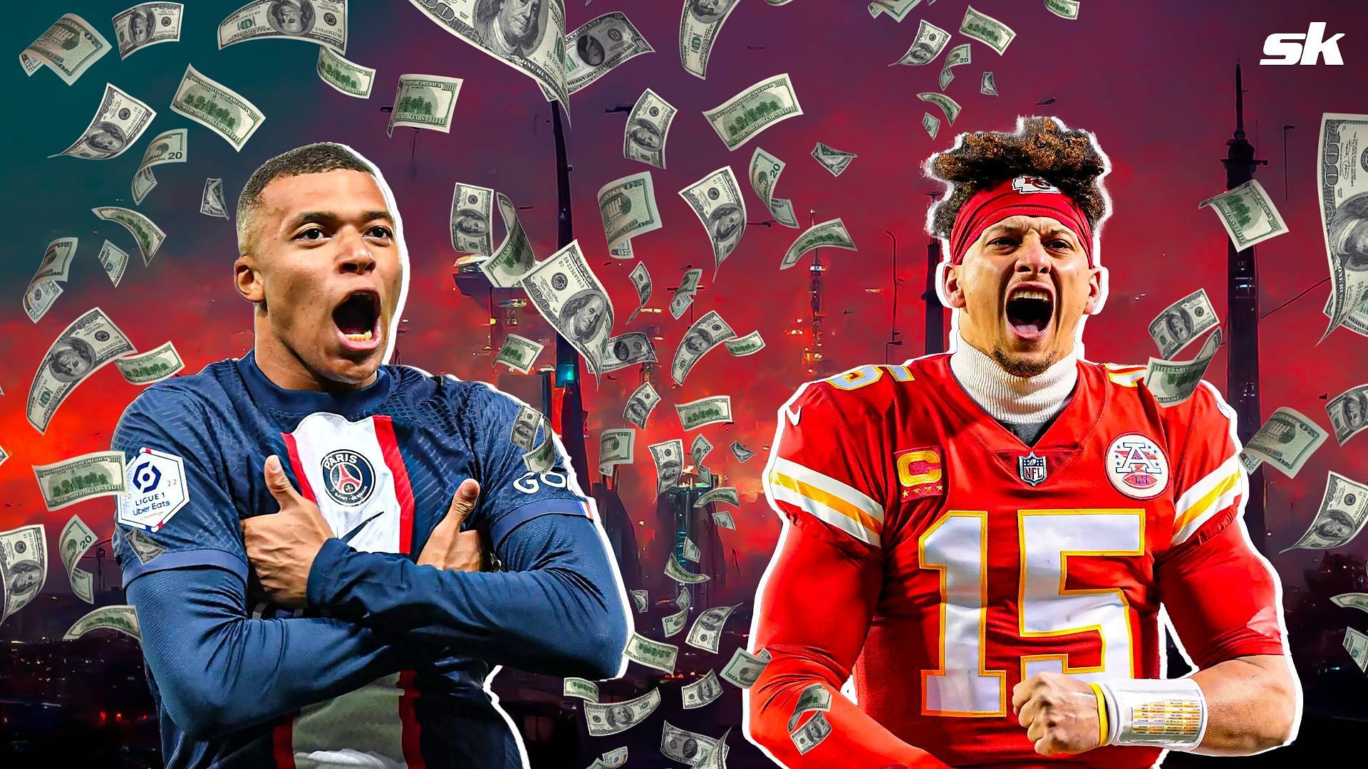 How Patrick Mahomes deal stacks up with the Kylian Mbappe offer