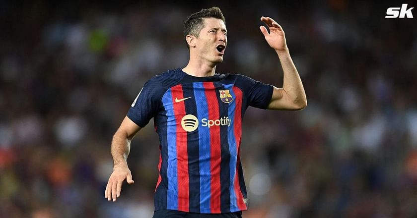 CEKFAX 2023/2024 Barca Home #9 Robert Lewandowski Football Soccer