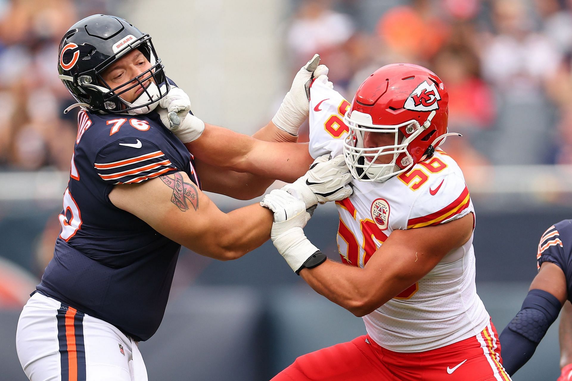 Teven Jenkins - Kansas City Chiefs v Chicago Bears