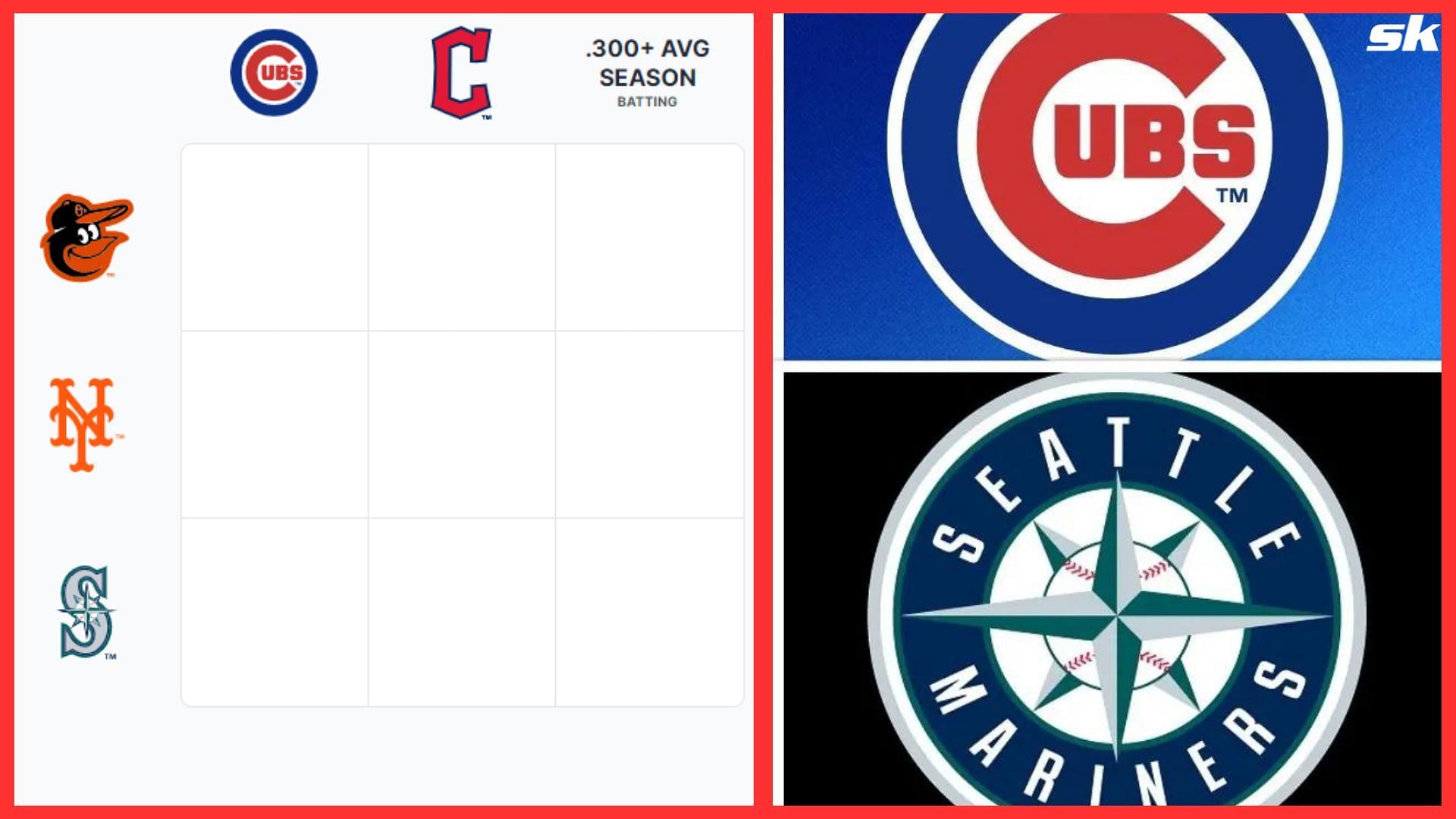 Which players have played for both Cubs and Mariners in their careers