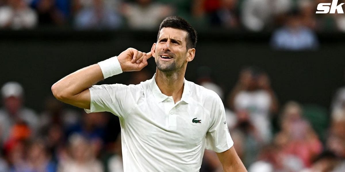 Djokovic moved another step closer to the title by beating Wawrinka