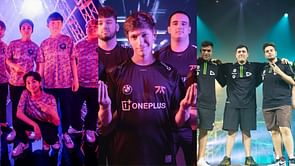 5 highest earning Valorant teams from each region