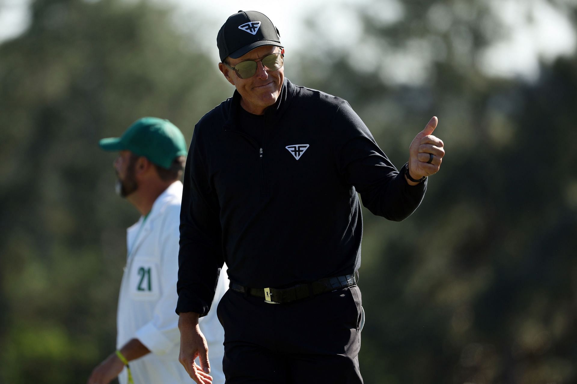 Phil Mickelson at The Masters 2023 (via Getty Images)