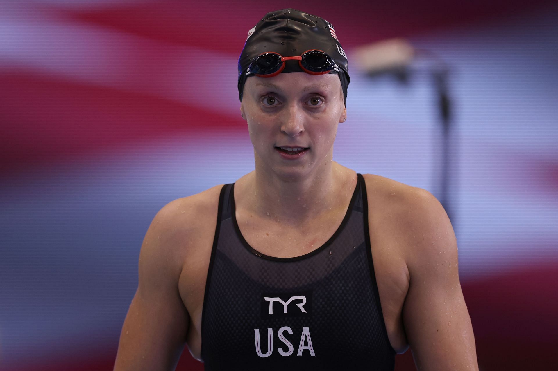 Katie Ledecky at Fukuoka 2023 World Aquatics Championships: Swimming - Day 3