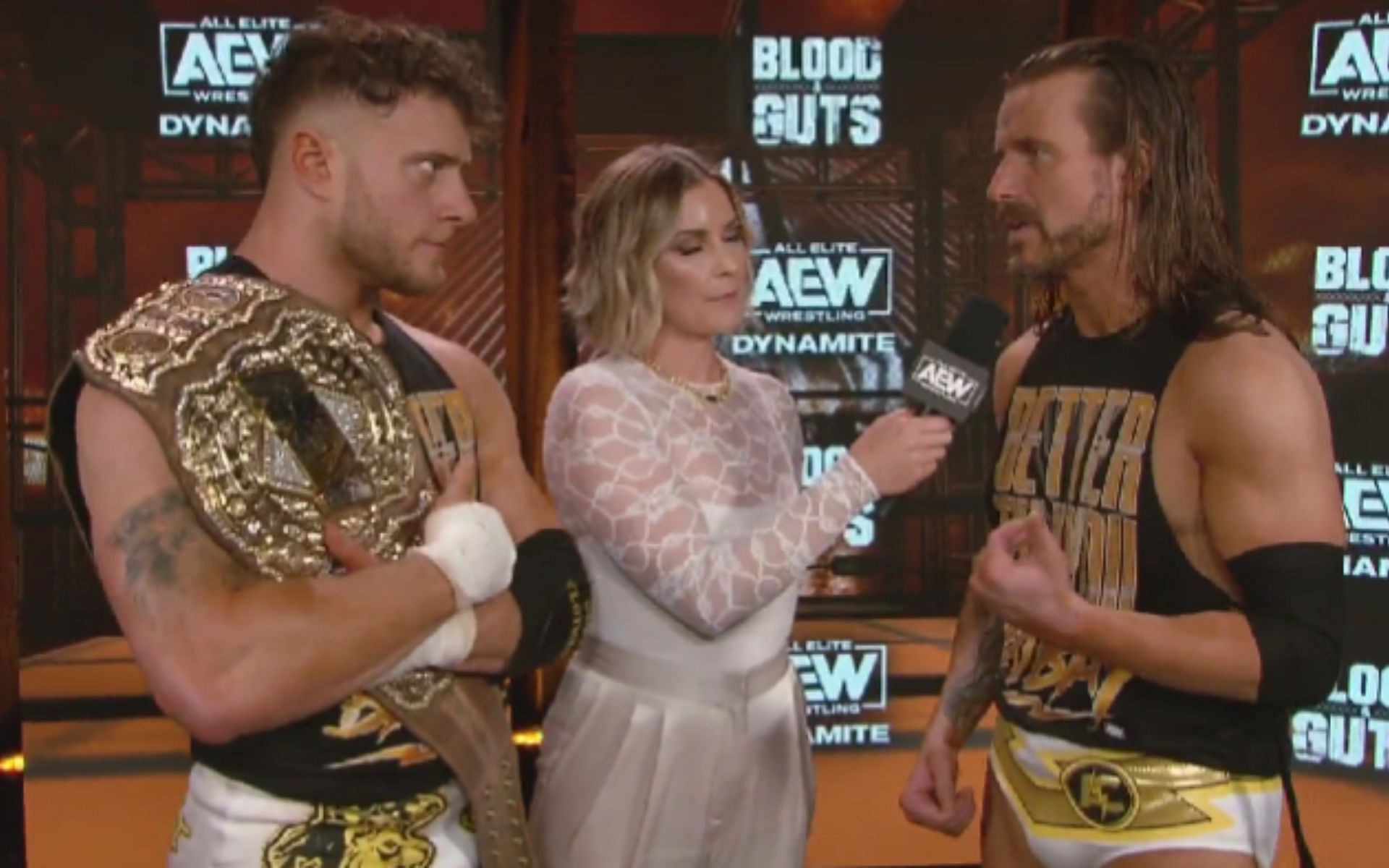 MJF extended a title shot to Adam Cole on Dynamite