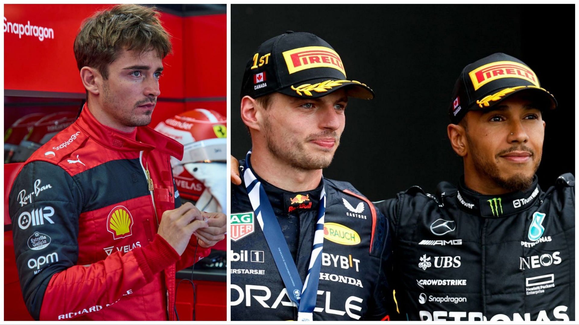 Charles Leclerc opens up about facing Lewis Hamilton and Max Verstappen on the grid