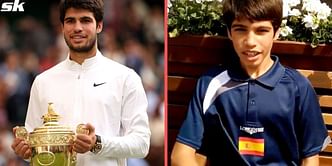 WATCH: 12-year-old Carlos Alcaraz revealing his dream of winning Wimbledon resurfaces after Spaniard downs Novak Djokovic to win maiden SW19 title