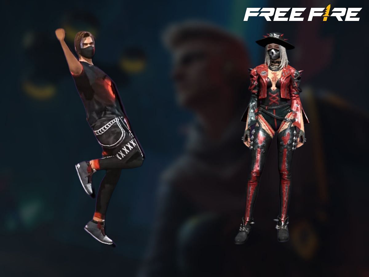 Here are the Free Fire redeem codes for free costume bundles and emotes (Image via Garena)
